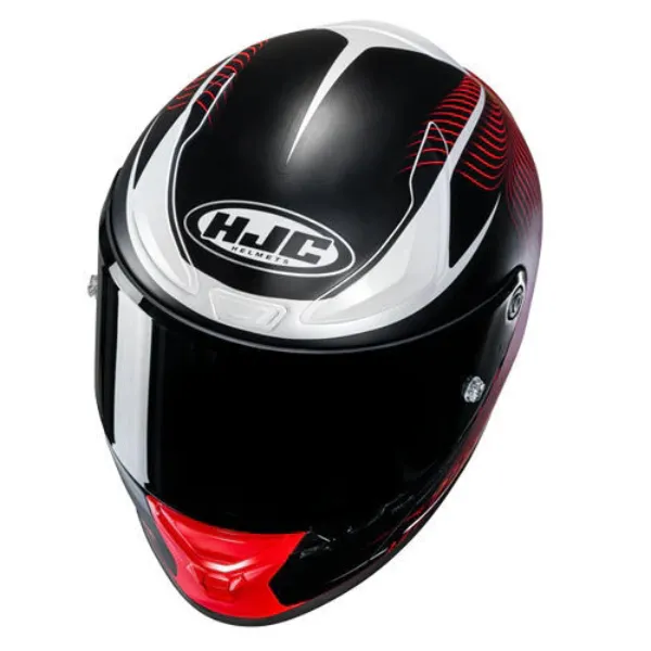 HJC RPHA1 Lovis MC1SF Kapalı Motosiklet Kaskı Siyah Kırmızı resmi