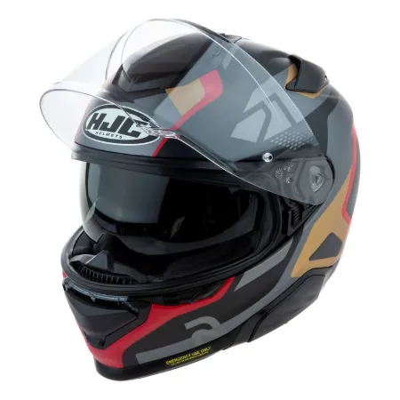 HJC RPHA71 Hapel MC1SF Kapalı Motosiklet Kaskı Platinum resmi