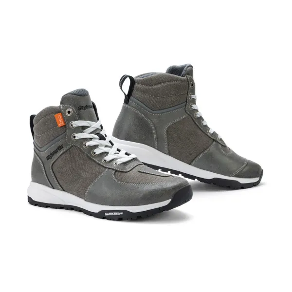 Stylmartin Piper Air Sneakers Motosiklet Botu Gri resmi