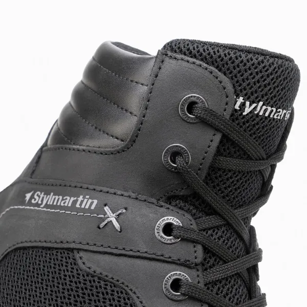 Stylmartin Atom Evo Sneakers Yazlık Motosiklet Botu Siyah resmi