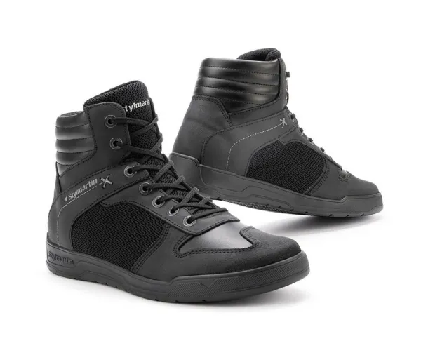 Stylmartin Atom Evo Sneakers Yazlık Motosiklet Botu Siyah resmi