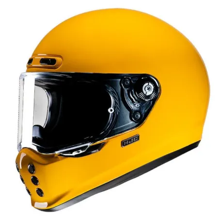 HJC V10 Kapalı Motosiklet Kaskı Derin Sarı resmi