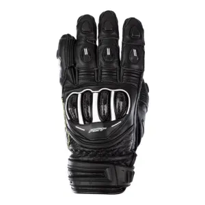 RST Tractech Evo 4 Kısa Deri Motosiklet Eldiveni Siyah resmi