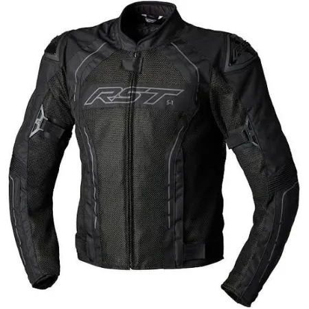 RST S1 Mesh Yazlık Motosiklet Ceketi Siyah resmi