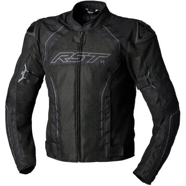 RST S1 Mesh Yazlık Motosiklet Ceketi Siyah resmi