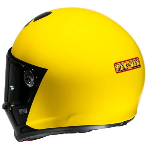 HJC V10 Pac Man MC3 Kapalı Motosiklet Kaskı Sarı Siyah resmi