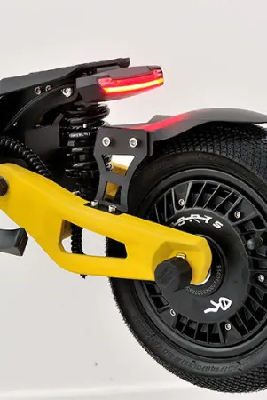 Atlas 2400W Elektrikli Scooter Sarı resmi