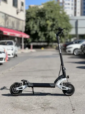 Atlas 2400W Elektrikli Scooter Gri resmi