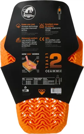 Furygan D3O Evo Seviye 2 Sırt Koruması resmi