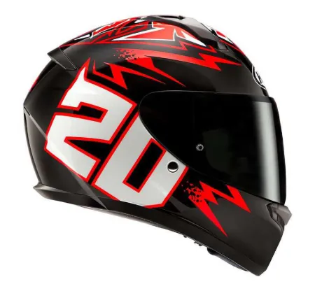 HJC C10 Diablo Mask MC1 Kapalı Motosiklet Kaskı resmi