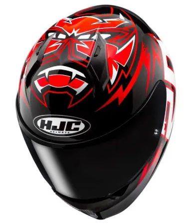HJC C10 Diablo Mask MC1 Kapalı Motosiklet Kaskı resmi