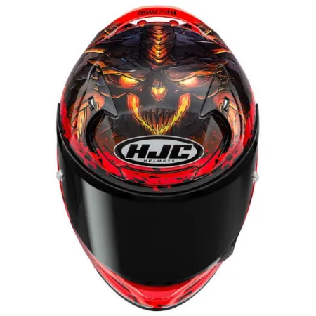 HJC RPHA12 Diablo Blizzard MC1 Kapalı Motosiklet Kaskı resmi