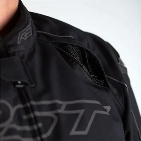 RST S1 Mevsimlik Motosiklet Ceketi Siyah resmi