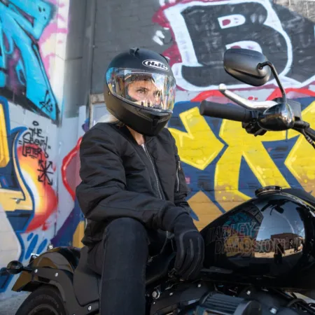 HJC C10 Kapalı Motosiklet Kaskı Mat Siyah resmi