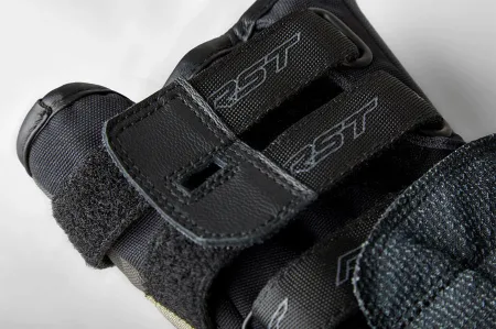 RST Pro Series Ranger WP Motosiklet Eldiveni Siyah resmi