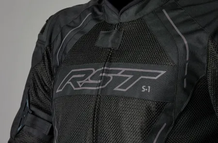 RST S1 Mesh Yazlık Motosiklet Ceketi Siyah resmi