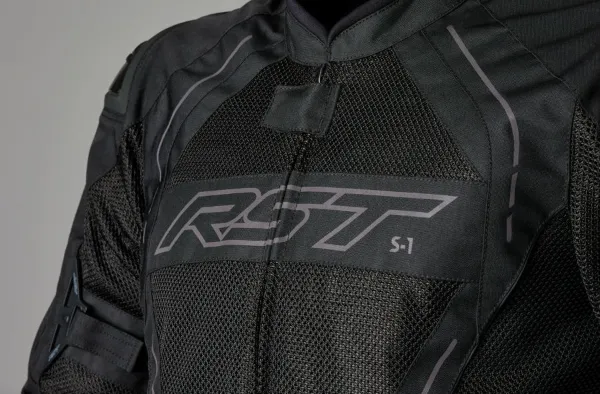 RST S1 Mesh Yazlık Motosiklet Ceketi Siyah resmi