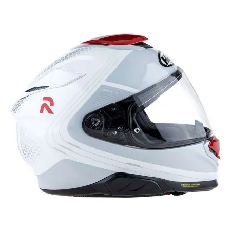HJC RPHA71 Frepe MC1 Kapalı Motosiklet Kaskı Beyaz Kırmızı resmi