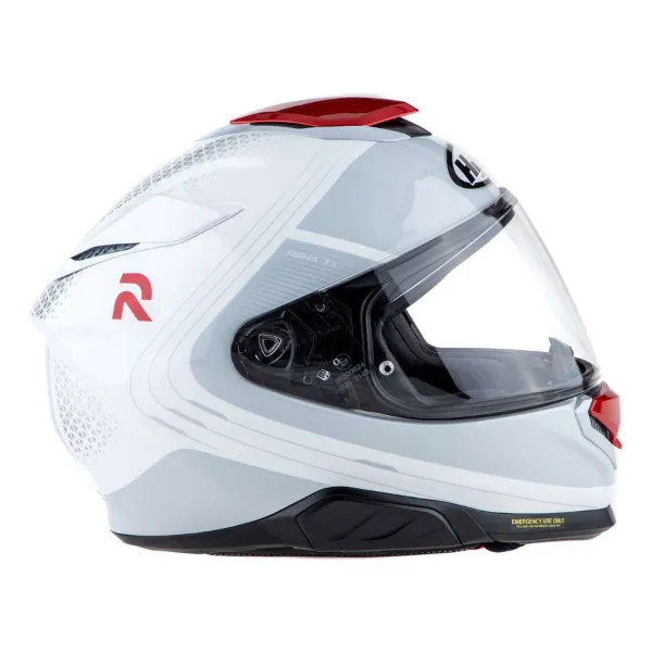HJC RPHA71 Frepe MC1 Kapalı Motosiklet Kaskı Beyaz Kırmızı resmi