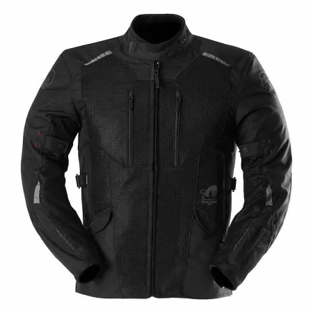 Furygan Brooks Vented Plus Mevsimlik Motosiklet Ceketi Siyah resmi