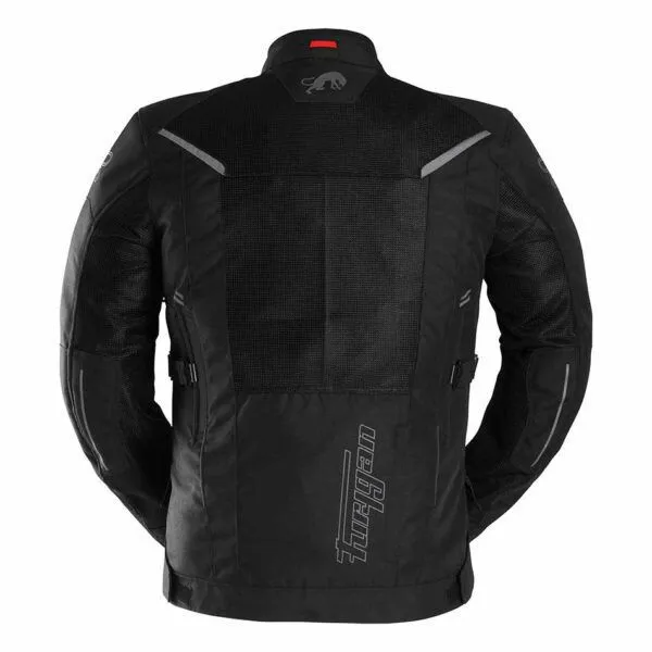 Furygan Brooks Vented Plus Mevsimlik Motosiklet Ceketi Siyah resmi