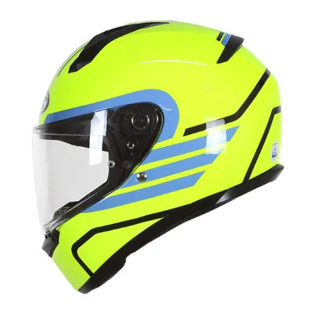 HJC C10 Lito MC3H Kapalı Motosiklet Kaskı Neon Sarı resmi