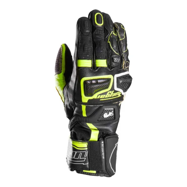 Furygan STYG20 X Kevlar Deri Motosiklet Yarış Eldiveni Siyah Neon resmi