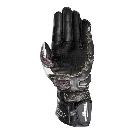 Furygan STYG20 X Kevlar Deri Motosiklet Yarış Eldiveni Siyah Beyaz resmi