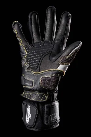Furygan STYG20 X Kevlar Deri Motosiklet Yarış Eldiveni Siyah Beyaz resmi