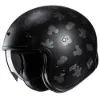 HJC V31 Disney Mickey MC5SF Yarım Motosiklet Kaskı Mat Siyah resmi