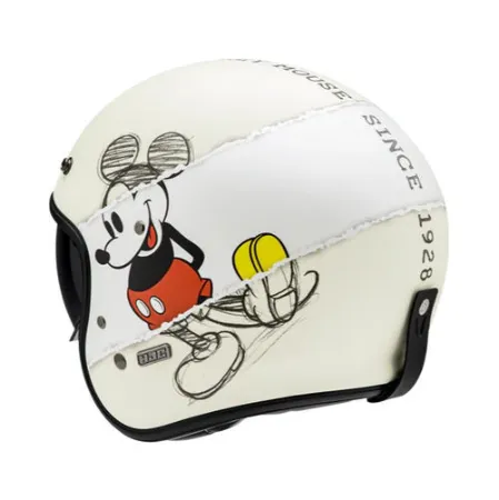 HJC V31 Disney Mickey Sketch MC1SF Yarım Motosiklet Kaskı resmi