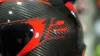HJC RPHA12 Carbon Keres MC1 Kapalı Motosiklet Kaskı Kırmızı resmi