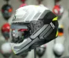 HJC İ71 VIZ MC3H Kapalı Motosiklet Kaskı Gri Neon resmi