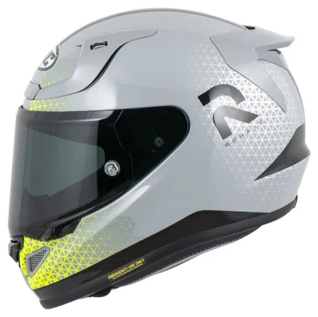 HJC RPHA12 Enoth MC3H Kapalı Motosiklet Kask Gri Neon resmi