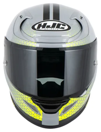 HJC RPHA12 Enoth MC3H Kapalı Motosiklet Kask Gri Neon resmi