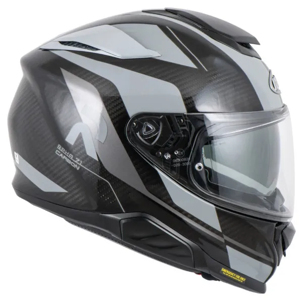 HJC RPHA71 Hamil MC5 Carbon Kapalı Motosiklet Kaskı Gri resmi