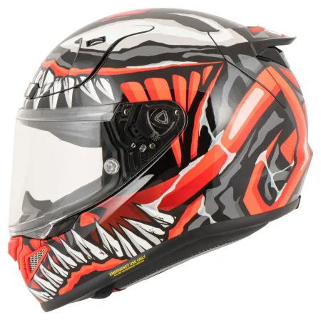 HJC RPHA12 Maximized Venom Marvel MC1SF Kapalı Motosiklet Kaskı resmi