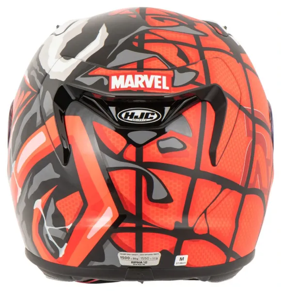 HJC RPHA12 Maximized Venom Marvel MC1SF Kapalı Motosiklet Kaskı resmi