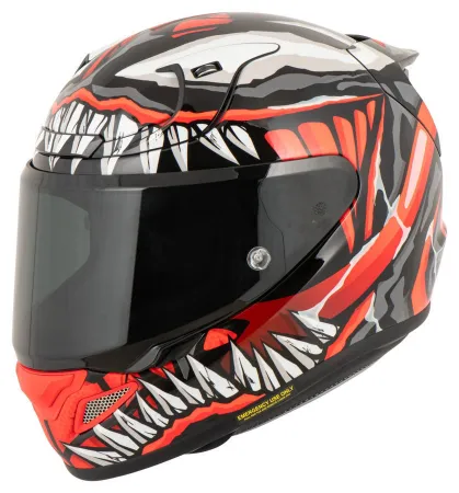 HJC RPHA12 Maximized Venom Marvel MC1SF Kapalı Motosiklet Kaskı resmi