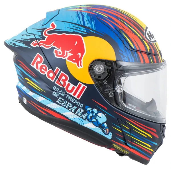 HJC RPHA1 Red Bull Jerez GP Kapalı Motosiklet Kaskı resmi