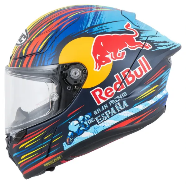HJC RPHA1 Red Bull Jerez GP Kapalı Motosiklet Kaskı resmi