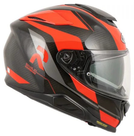 HJC RPHA71 Hamil MC1 Carbon Kapalı Motosiklet Kaskı Kırmızı resmi