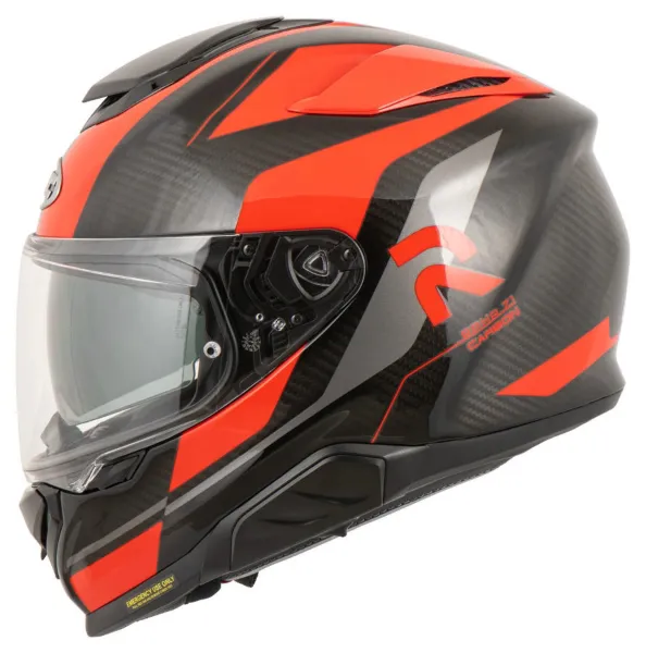 HJC RPHA71 Hamil MC1 Carbon Kapalı Motosiklet Kaskı Kırmızı resmi