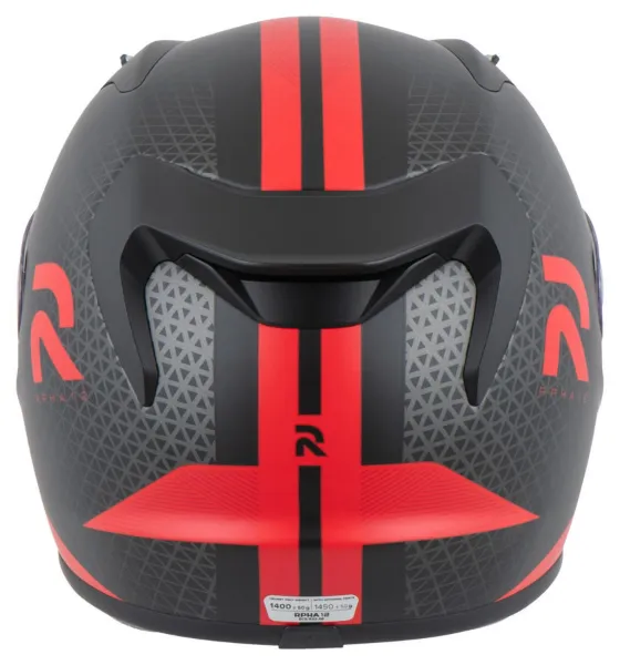 HJC RPHA12 Enoth MC1SF Kapalı Motosiklet Kask Mat Siyah Kırmızı resmi