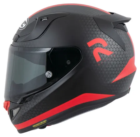 HJC RPHA12 Enoth MC1SF Kapalı Motosiklet Kask Mat Siyah Kırmızı resmi