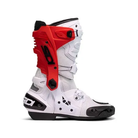Sidi REX Air Motosiklet Yarış Botu Beyaz Kırmızı resmi