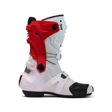 Sidi REX Air Motosiklet Yarış Botu Beyaz Kırmızı resmi