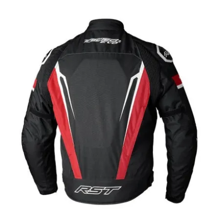 RST Tractech Evo 5 Mevsimlik Motosiklet Ceketi Siyah Kırmızı resmi