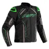 RST S1 Mevsimlik Motosiklet Ceketi Siyah Neon Yeşil resmi