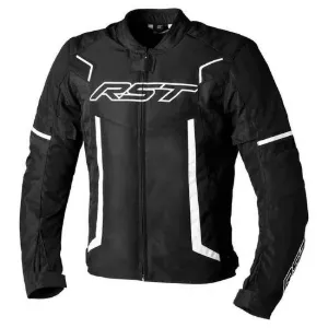 RST Pilot Evo Mevsimlik Motosiklet Ceketi Siyah Beyaz resmi